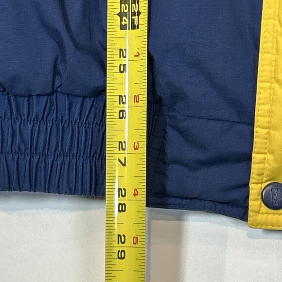 Vintage 90s Pro Player Michigan Wolverines Puffer Jacket Men’s XL Full Zip Blue - Picture 12 of 15